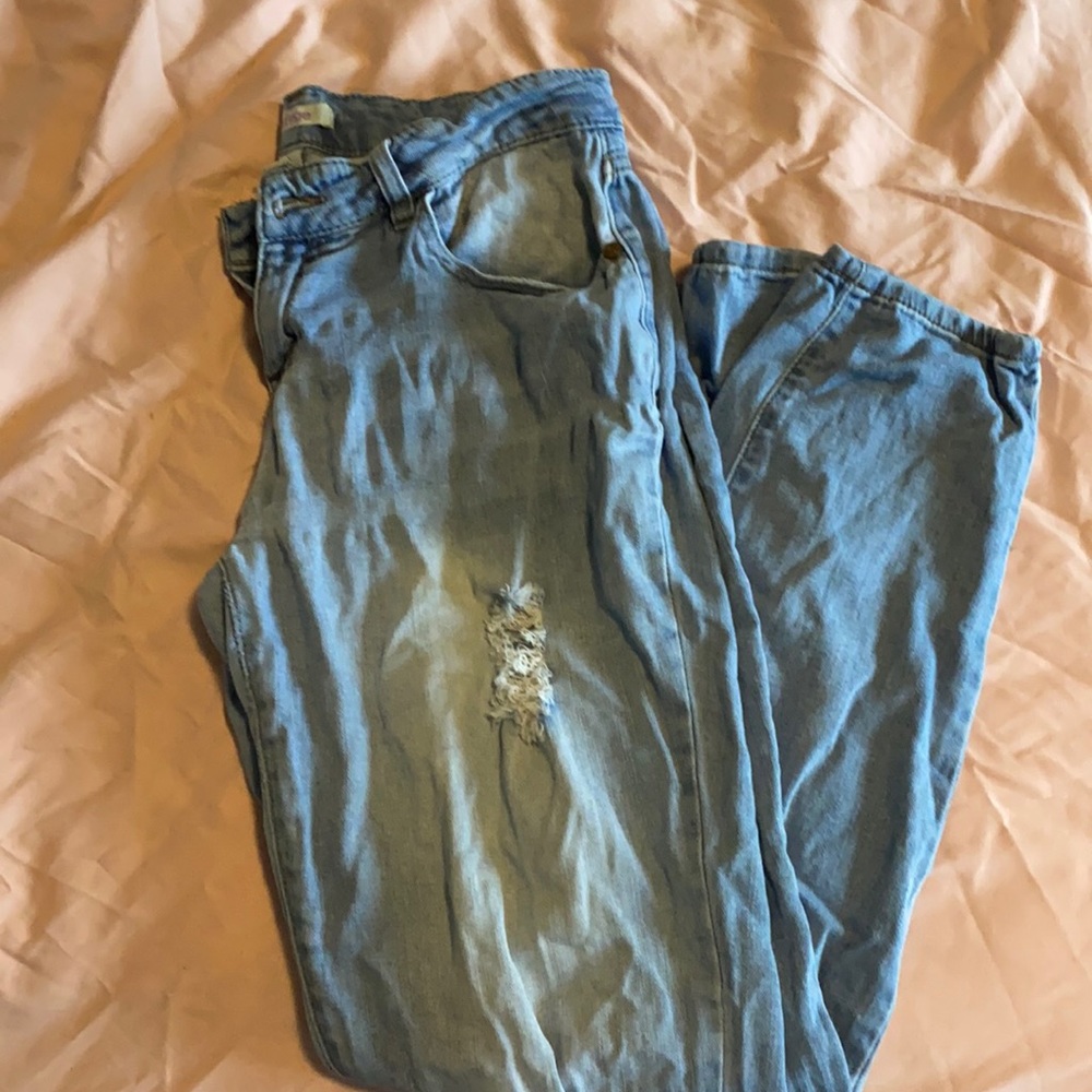 Charlotte Russe Ripped Jeans